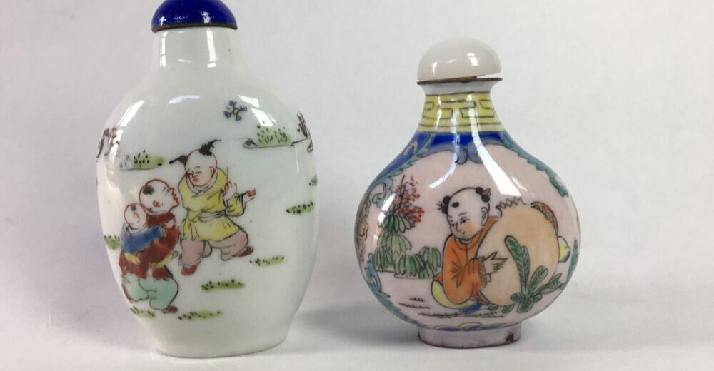 中国の瓶の中に描く芸術品 - 花瓶