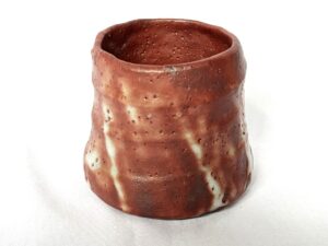 弊社所蔵作品紹介⑩ 玉置保夫 鼡志野湯呑販売 志野焼販売 鼠志野 茶道具販売